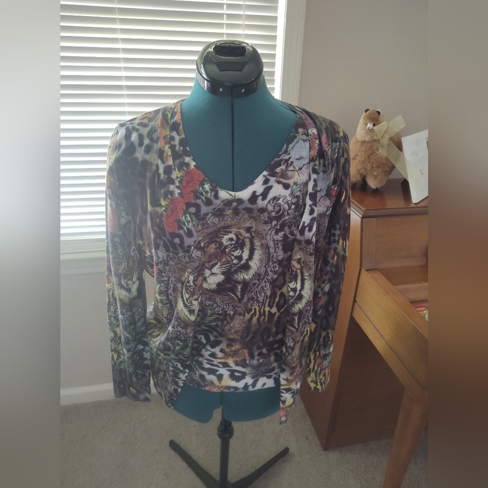 Motive small tank sweater set